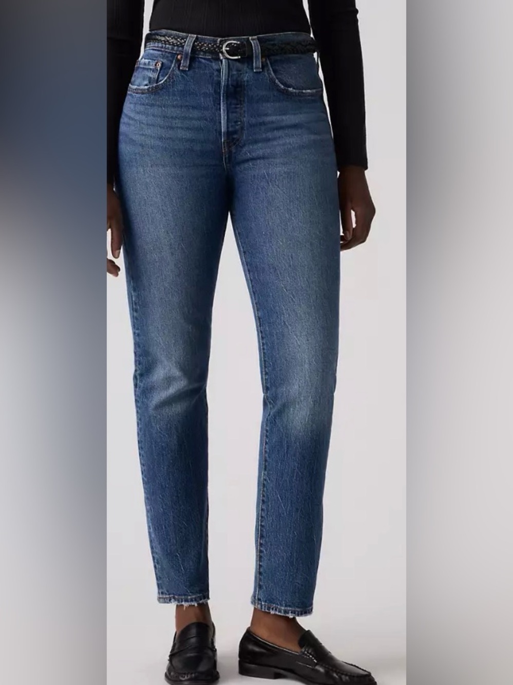 Levi’s 501 Original Fit Medium Blue Women's Straight Leg Jeans Size 29